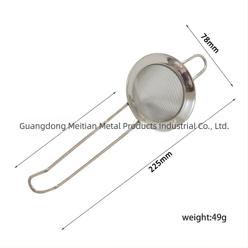 NUOBAICHEN Filtrirajuća žlica od nehrđajućeg čelika za vruće lonce i bar – mogućnost ispisa logotipa, serija alata za miješanje vina