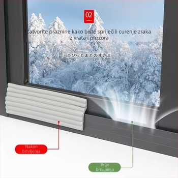 Prozorska brtvena traka - otporna na vjetar, model Ytfzt, marka Friendly, za prozore, moderan jednostavan stil