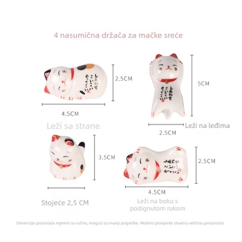 Keramički držač za četkice s motivima životinja za kaligrafiju, KTBG-07