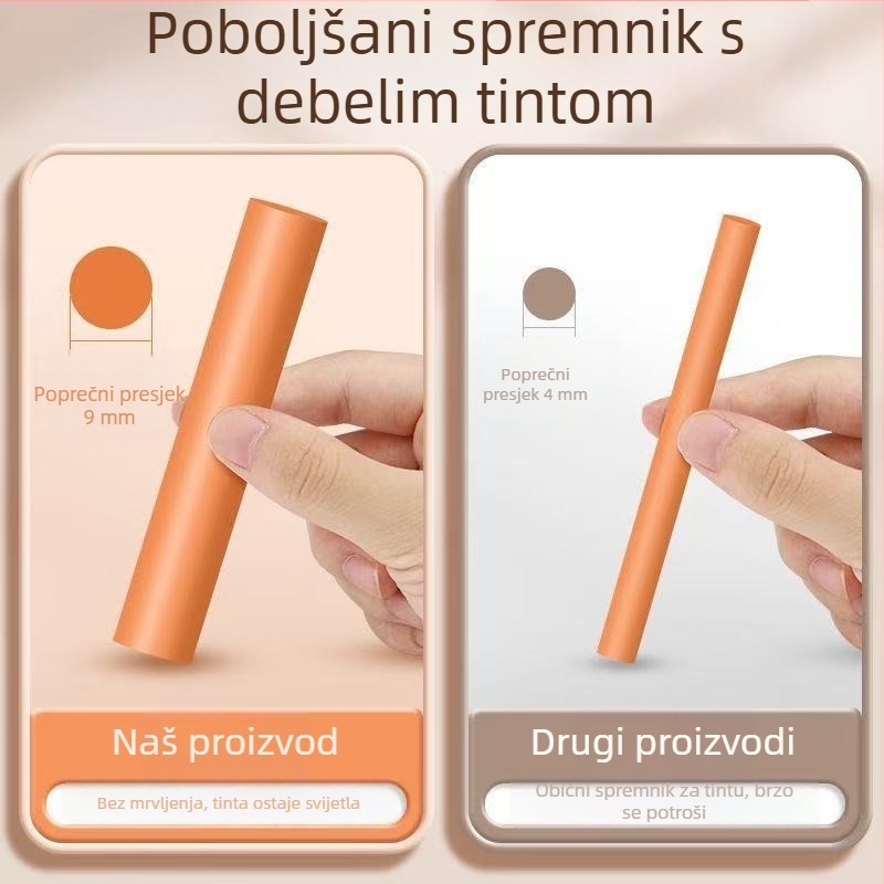 Morning&Light 6 boja marker za podcrtavanje s velikim kapacitetom – bomboni boje, za učenike