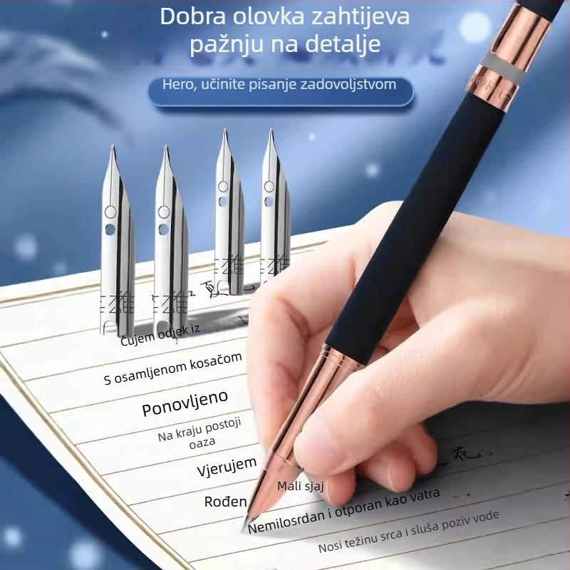 Zamjena pera HERO za nalivperu, metalno kućište, bez logotipa
