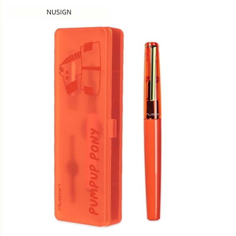 Deli ograničeno izdanje fountain pen – Godina konja, suradnja s papirnicom za učenike, poklon paket u kutiji