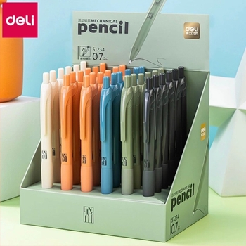 Deli pokretna olovka, plastično kućište, kutija 36 kom.