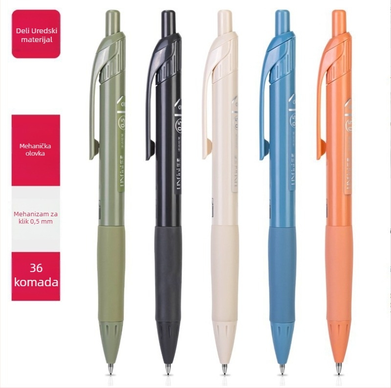 Deli pokretna olovka, plastično kućište, kutija 36 kom.