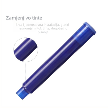 Set izbrisivih pisaljki – model HAFP1494/p1495, tinta u kasetama, metalni vrh, plastično tijelo, pojedinačna ambalaža