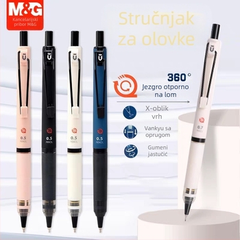 Mehanička olovka s niskim središtem gravitacije, automatsko pomicanje grafita, grafit otporan na lom, model J6919/J6920