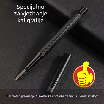 Fontana pero s zakrivljenim vrhom za kaligrafiju i vježbanje pisanja, Black Forest model