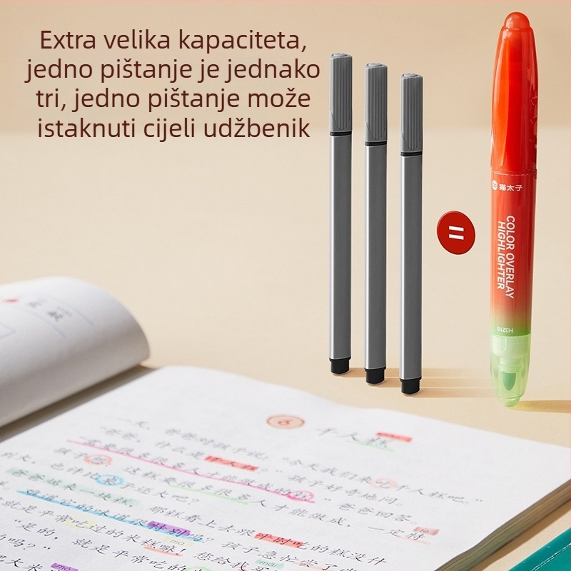 Prince Cat marker s dvostrukom glavom brzog sušenja za učenike osnovne škole, model M3216