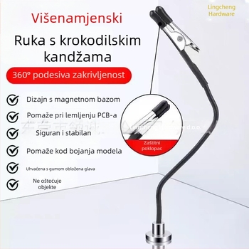 Modelni klip za bojanje modela (metal; snažan ugriz; proizvođač Lingcheng hardware)