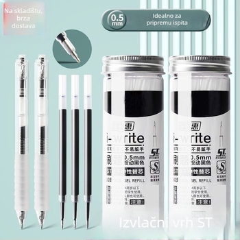 Refil za brush pen s metalnim tijelom | model bucket refill, navoj 0,5 mm, pakiranje: bačva