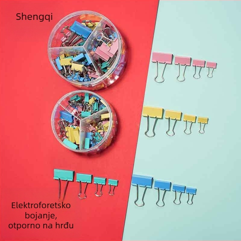 Shengqi šareni Morandi klipovi za mape s dugim repom, set 3/4/5 i 4/5/6