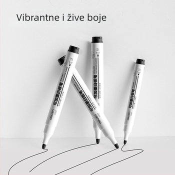 Deli S507 marker za bijelu ploču, vrh 1.8 mm, plastično kućište, 10 komada u pakiranju