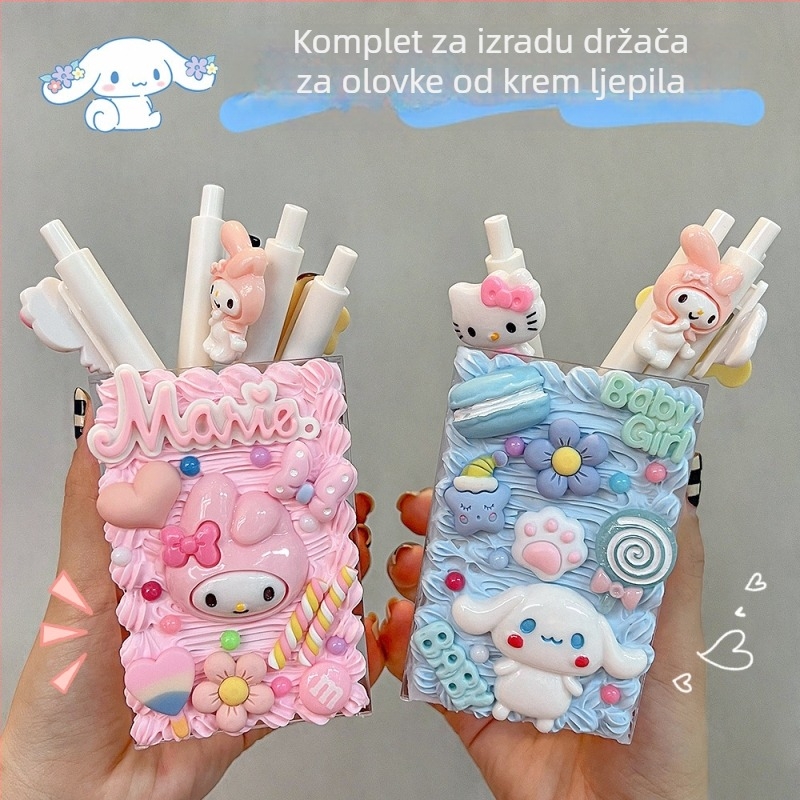 DIY komplet za izradu držača za olovke s crtić dizajnom za stolni organizator