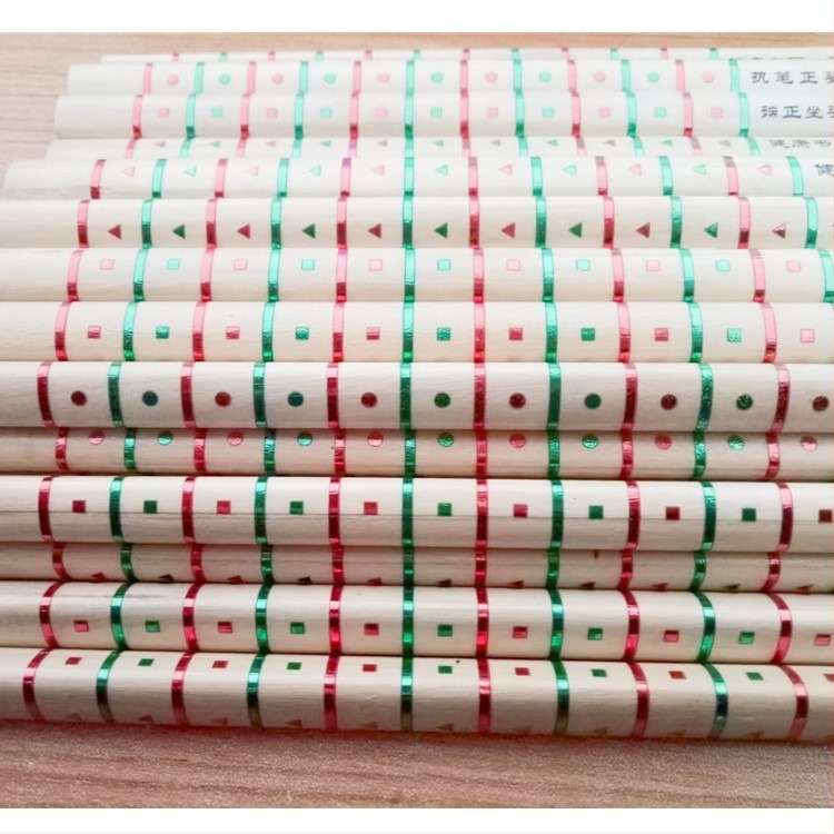 Trokutasti drveni olovka, 2B, 10 pakiranje, Weisheng