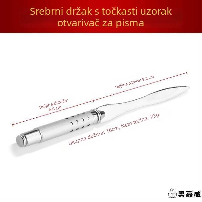 Otvarač pisama i rezač papira – praktičan uredski alat, poklon za kolegu iz razreda za Božić