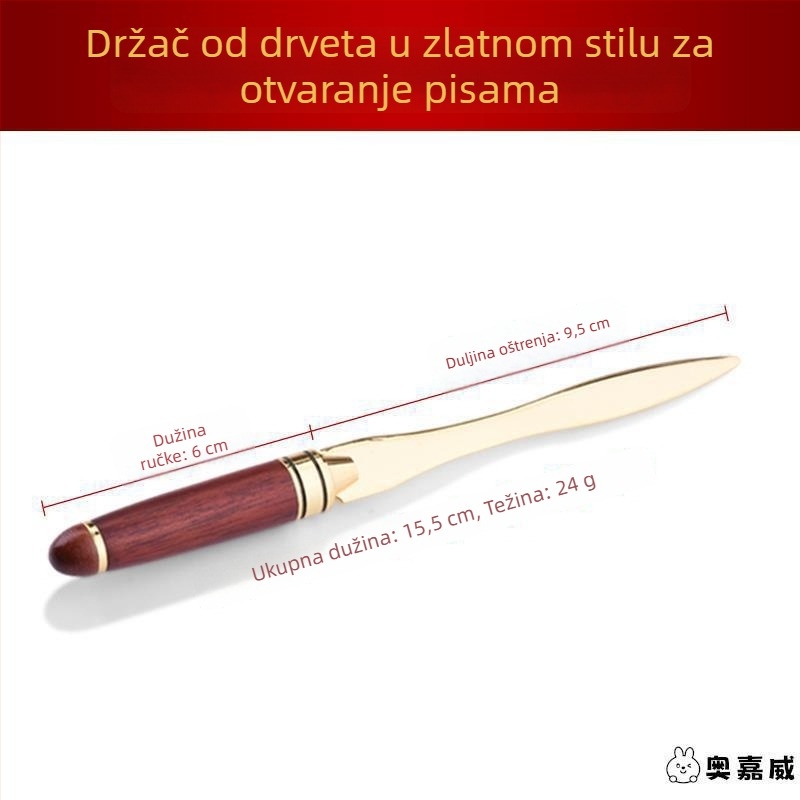Otvarač pisama i rezač papira – praktičan uredski alat, poklon za kolegu iz razreda za Božić