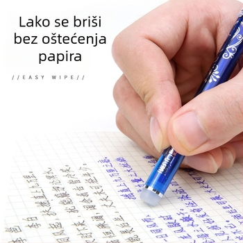 Termično brisivo gel olovka, plastično kućište, model 1084, briše zapis