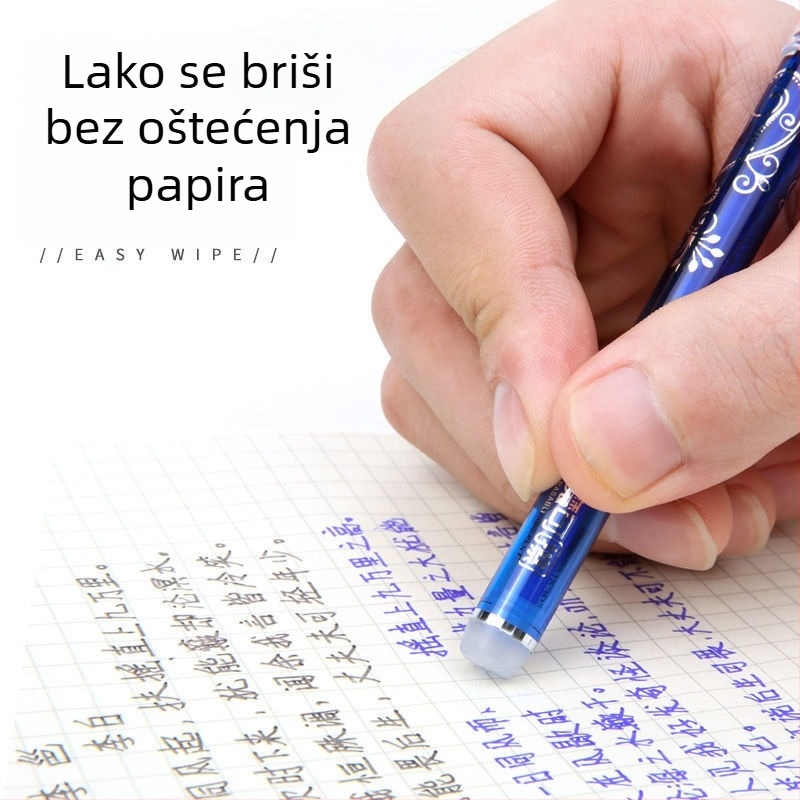 Termično brisivo gel olovka, plastično kućište, model 1084, briše zapis