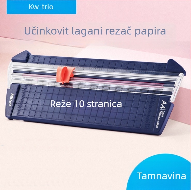 Kedeyou Nož za papir za umjetnost, plastika, Model 13830/13930, Maksimalni raspon rezanja A3, Za rezanje papira