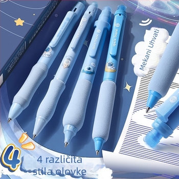 Kappa bear Cloud grip gel olovka set za djecu s termičkim brisanjem, plastično kućište, izbrisivo, materijal vrha: drugi materijali.