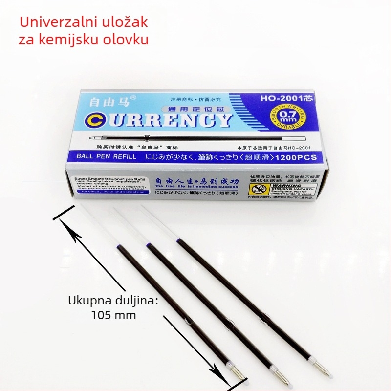 Free Horse 2001 rezervni refil za kugličnu olovku 0,7 mm univerzalno