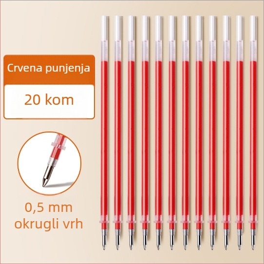 Gel olovka za nastavnike — neizbrisiva, plastično kućište, vrh od nehrđajućeg čelika, Off the Grass