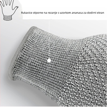 Sense of heart rukavice otporne na rez, materijal kemijska vlakna, za klanje, građevinarstvo, prijevoz i obrezivanje cvijeća i drveća; zaštita od posjekotina