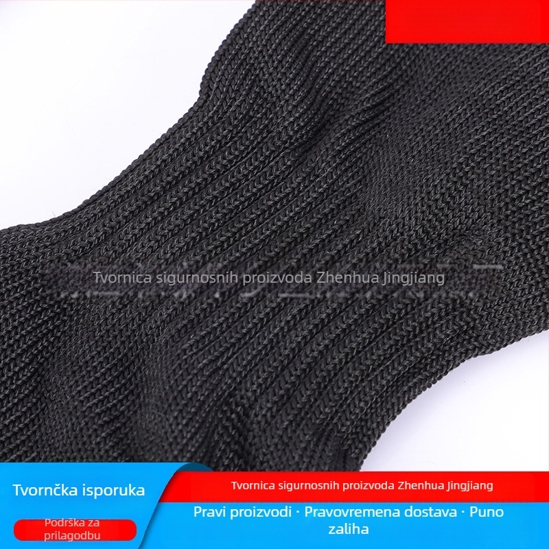 Zhenhua Security Zaštitne Narukvice Otporne na Rezanje s Čeličnom Žicom za Obradu Metala – Rukavice Otporne na Rezanje