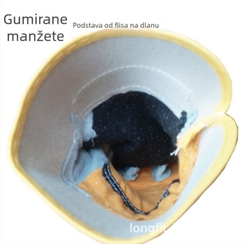 Rukavice za posao od polu-kože – protuklizne, otporne na habanje, prozračne, toplinski otporne