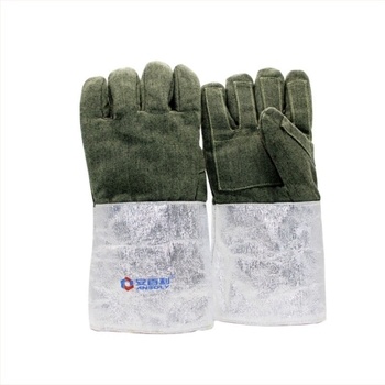 Ambury ABL-S515 Rukavice od aluminijske folije za visoke temperature, do 1000°C, za kovanje/metalurgiju, vatrootporne i otporne na rezanje
