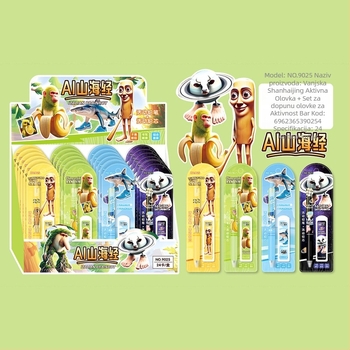 Set mehaničkih olovaka, karikatura dizajn, model 9025, plastično kućište, za pisanje, poklon za rođendan