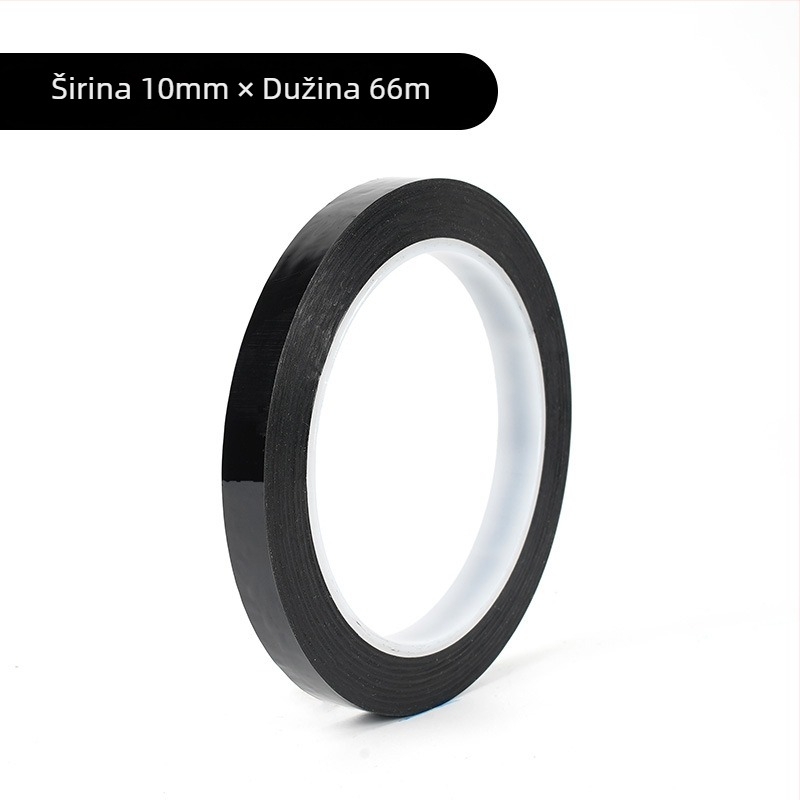 Poliesterska EMI zaštitna traka, visoka adhezija, neprozurna, vodootporna i otporna na visoke temperature, jednostrano ljepilo, za blokiranje svjetla indikatora routera