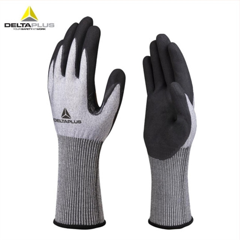 Deltaplus rukavice klase C protiv rezanja s nitrilnim pjenastim premazom, produženi manžet VENICUTC01