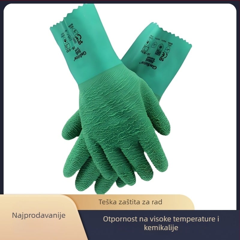 Ansell rukavice visokotemperaturne – kloroprén guma; za obradu stakla, strojarstvo i toplinska izolacija