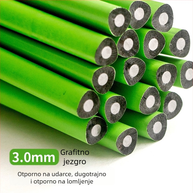 HB olovka set od drveta za crtanje – trokutasti trup, namijenjeno osnovnoj školi, marka Nothing