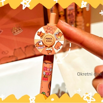 Mehanički set olovke 240-1 capi; plastično kućište; bez potrebe za oštrenjem; pakiranje: kartica + kutija