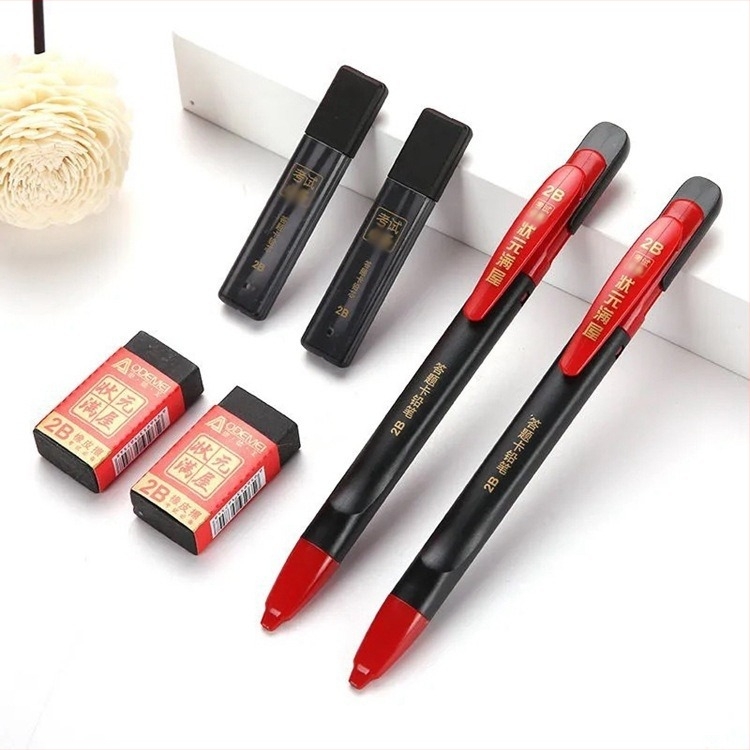 K58 7-dijelni skup za ispite – aktivna olovka, gel olovka i rezervne olovke za list odgovora u plastičnoj kutiji (model K58)