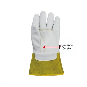 Električarske rukavice izolirane, otporne na rezanje, otporne na ubod, otporne na habanje – Green riding, 250 g, Za električare