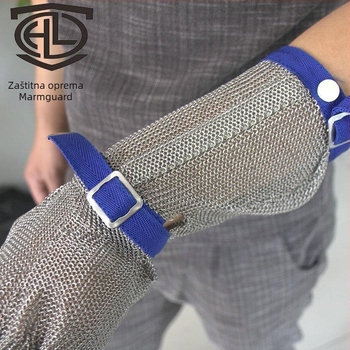 Rukavice otporne na rezanje razina 5, mreža od metalne žice, 304 nehrđajući čelik, otporne na toplinu i vatrootporne