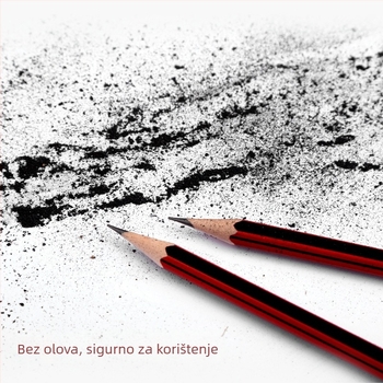 Zhonghua HB drvena olovka za osnovnoškolce, namijenjena ispitima, tvrdoća HB