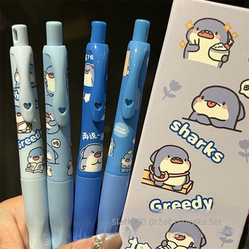 Automatska olovka s ispravnim držanjem, Little Shark, INS stil, grafit otporan na lom, za učenike, plastično kućište, zaštitni znak Independent, šifra proizvoda 5-000