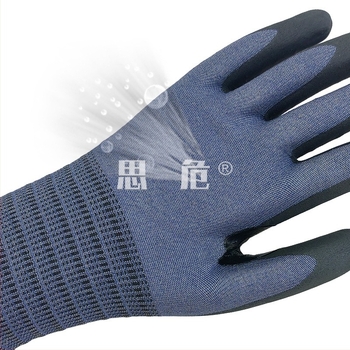 Rukavice protiv rezanja, pletivo s uzorkom pčelinje sa 21 iglom, HPPE+nitrilni premaz, prozračne, udoban dodir