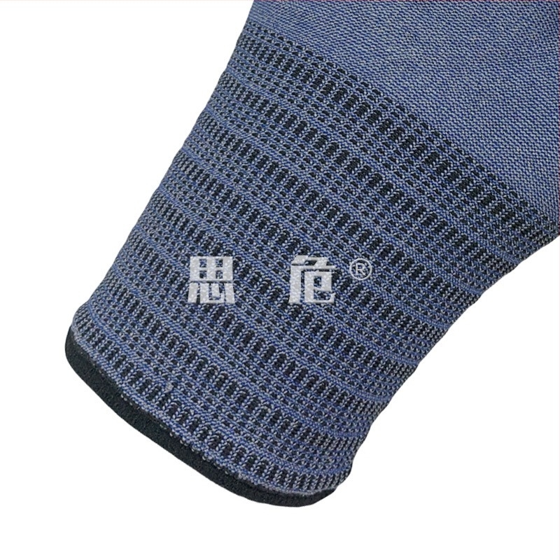 Rukavice protiv rezanja, pletivo s uzorkom pčelinje sa 21 iglom, HPPE+nitrilni premaz, prozračne, udoban dodir