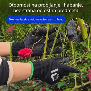 Rukavice protiv rezanja za vrtlarstvo i odlaganje otpada, HPPE + latex, otporne na probijanje, izdržljive (Portwest)