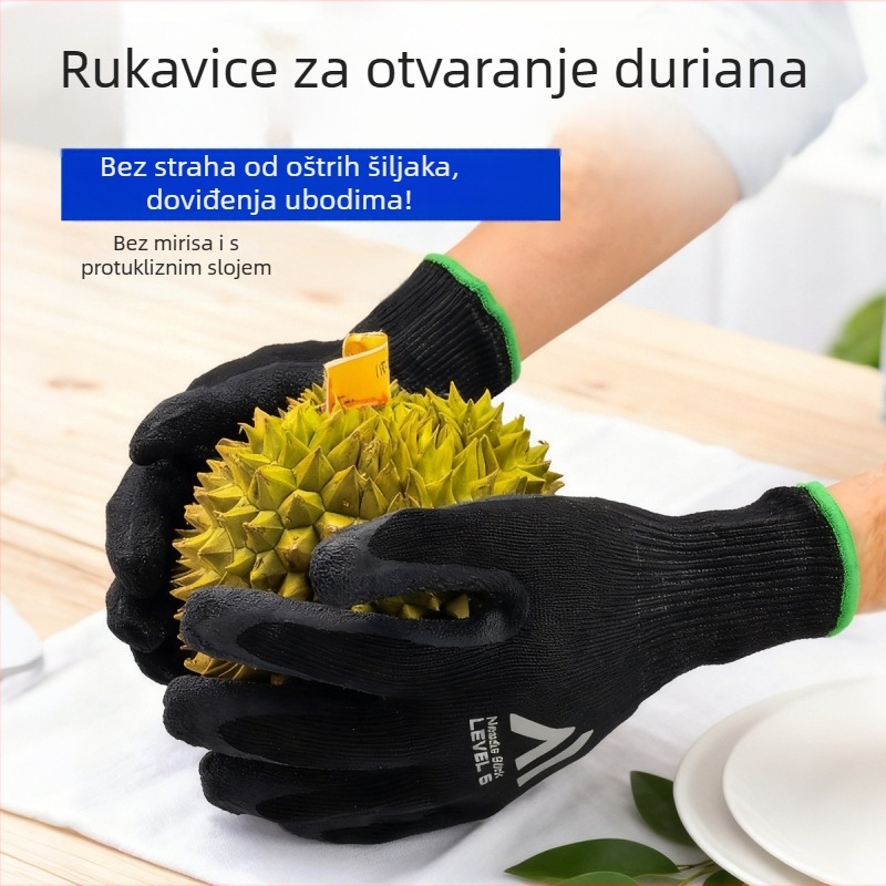 Rukavice protiv rezanja za vrtlarstvo i odlaganje otpada, HPPE + latex, otporne na probijanje, izdržljive (Portwest)