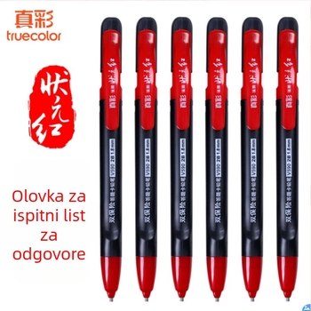 Mehanički olovka V590 za ispitne listiće, plastično tijelo, potisni tip, 12 kom/kutija, Truecolor