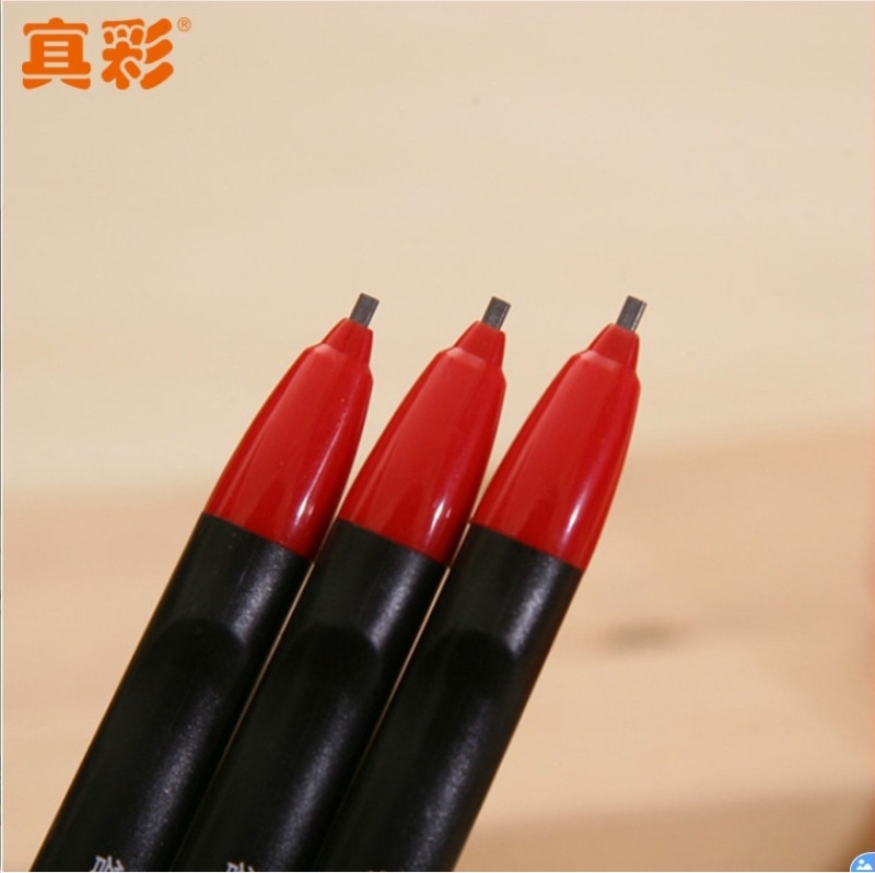 Mehanički olovka V590 za ispitne listiće, plastično tijelo, potisni tip, 12 kom/kutija, Truecolor