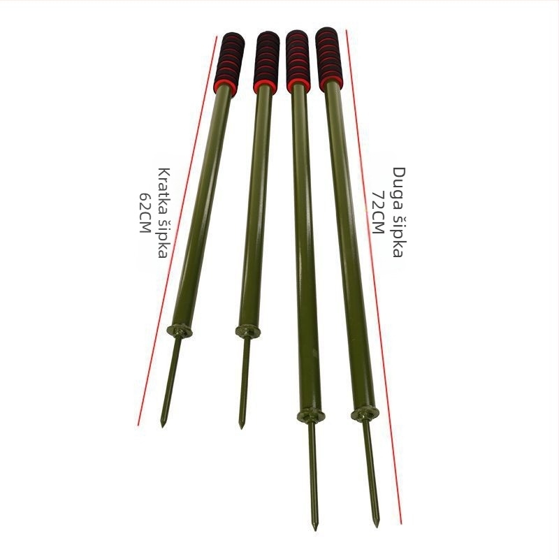 Sklopiva sanjka za odrasle i djecu — ledena sanjka za zimske sportove, premium kvalitete