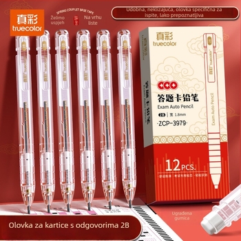 True Color 2B mehanička olovka za listove odgovora – set za ispit