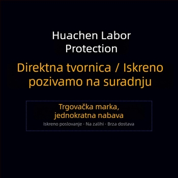 Pamukaste rukavice za zaštitu ruku s peter prstiju, debela izolacija, otporne na visoke temperature